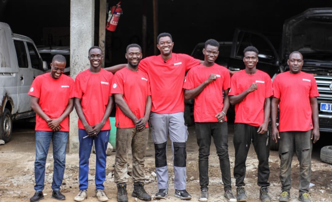 Carrosserie avant réparation